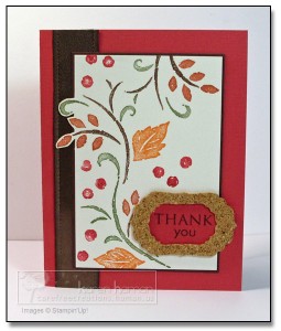 thank you card