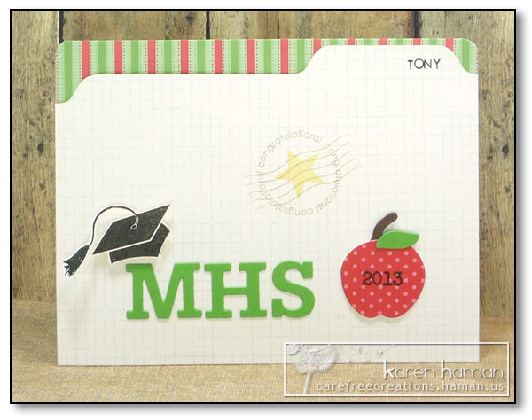 by Karen @ carefree creations - File Folder Graduation